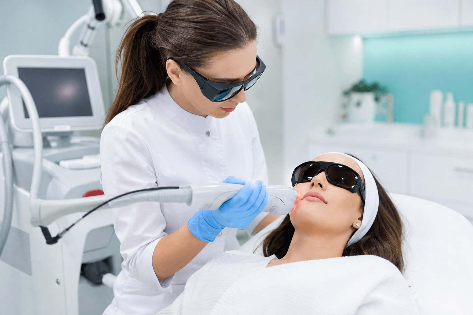 Laser hair removal and scar treatment